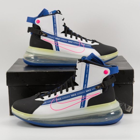Nike Men's Air Max 720 Satrn 'Pink Blast' AO2110-101 size 10.5 - Picture 8 of 9